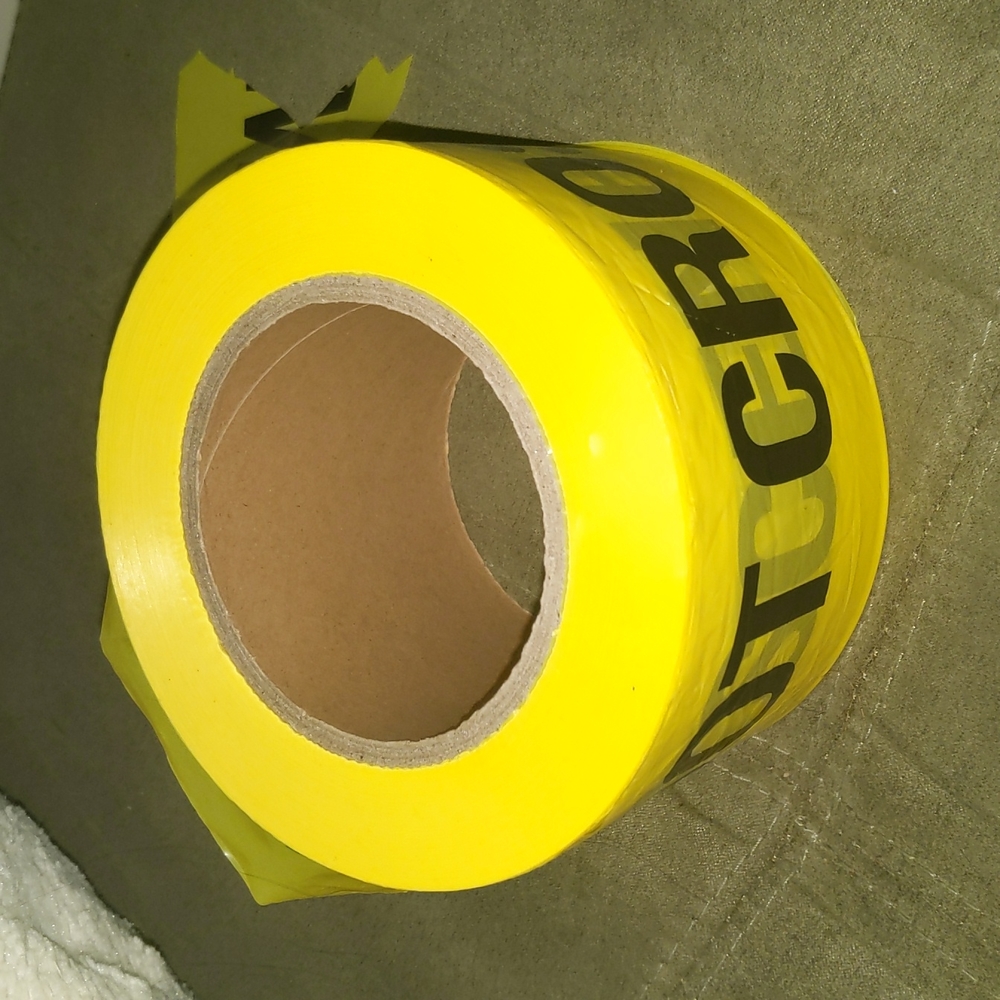 Crime scene do not cross tape